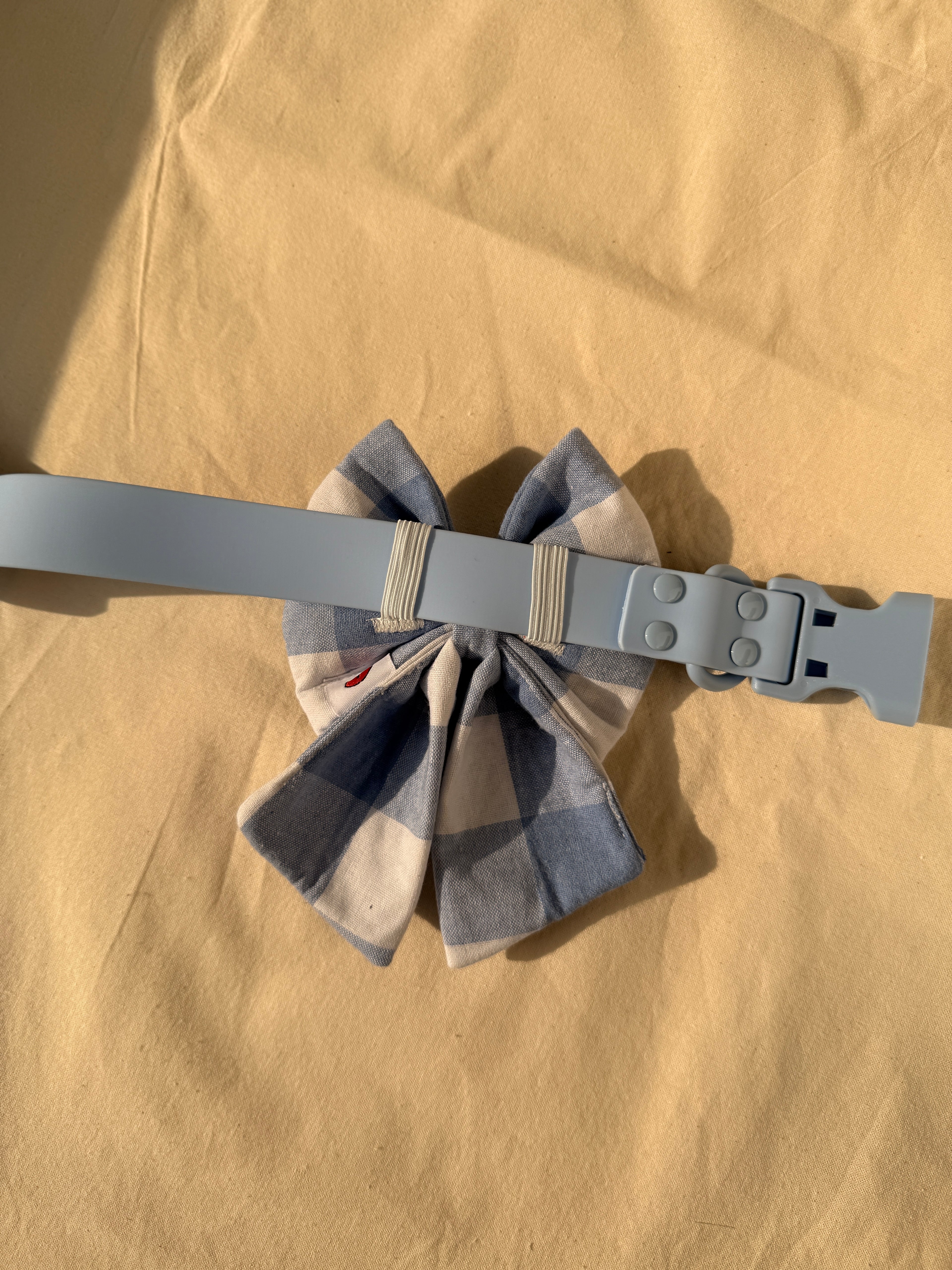Statement Gingham Sailor Bow