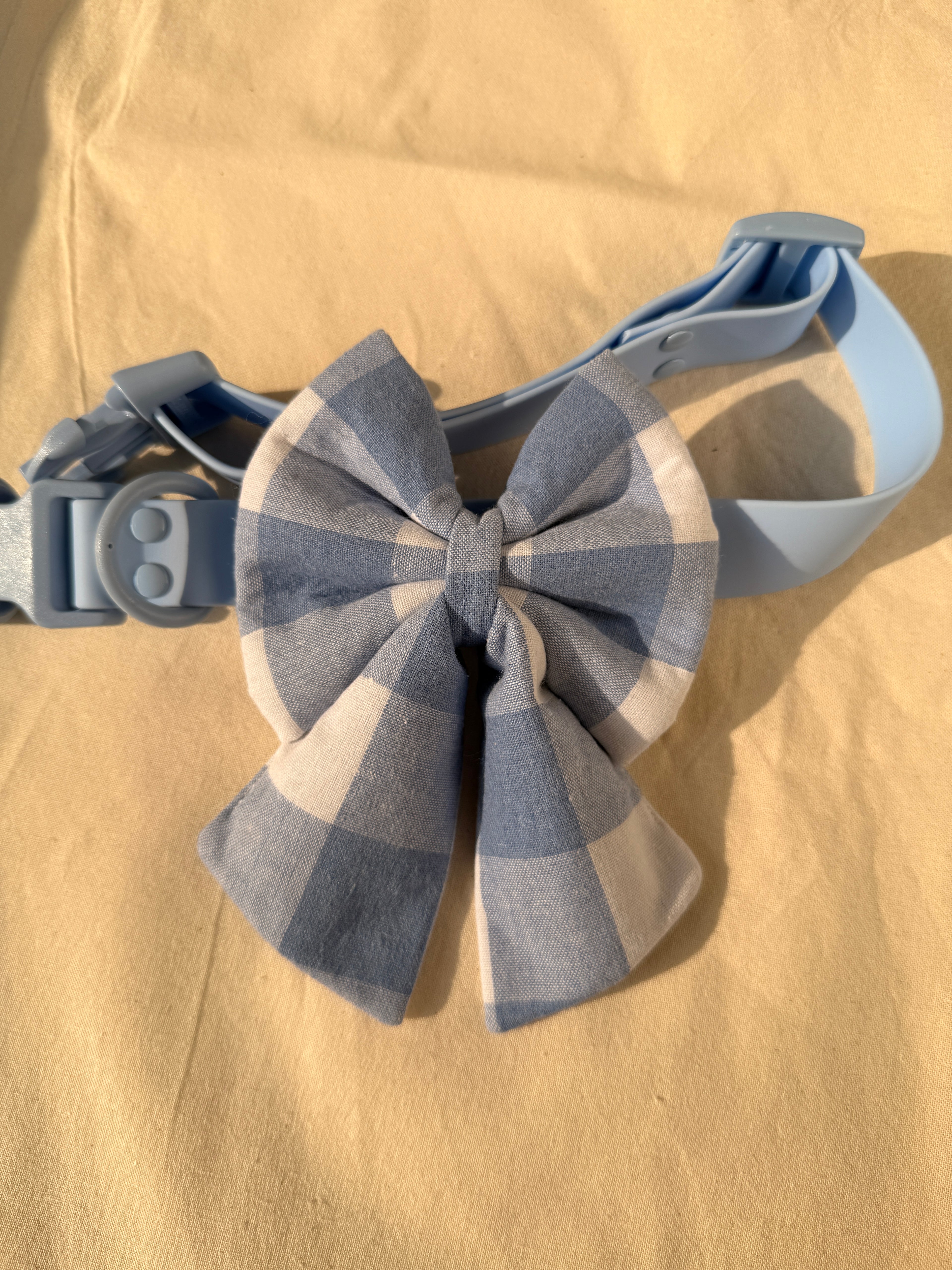 Statement Gingham Sailor Bow