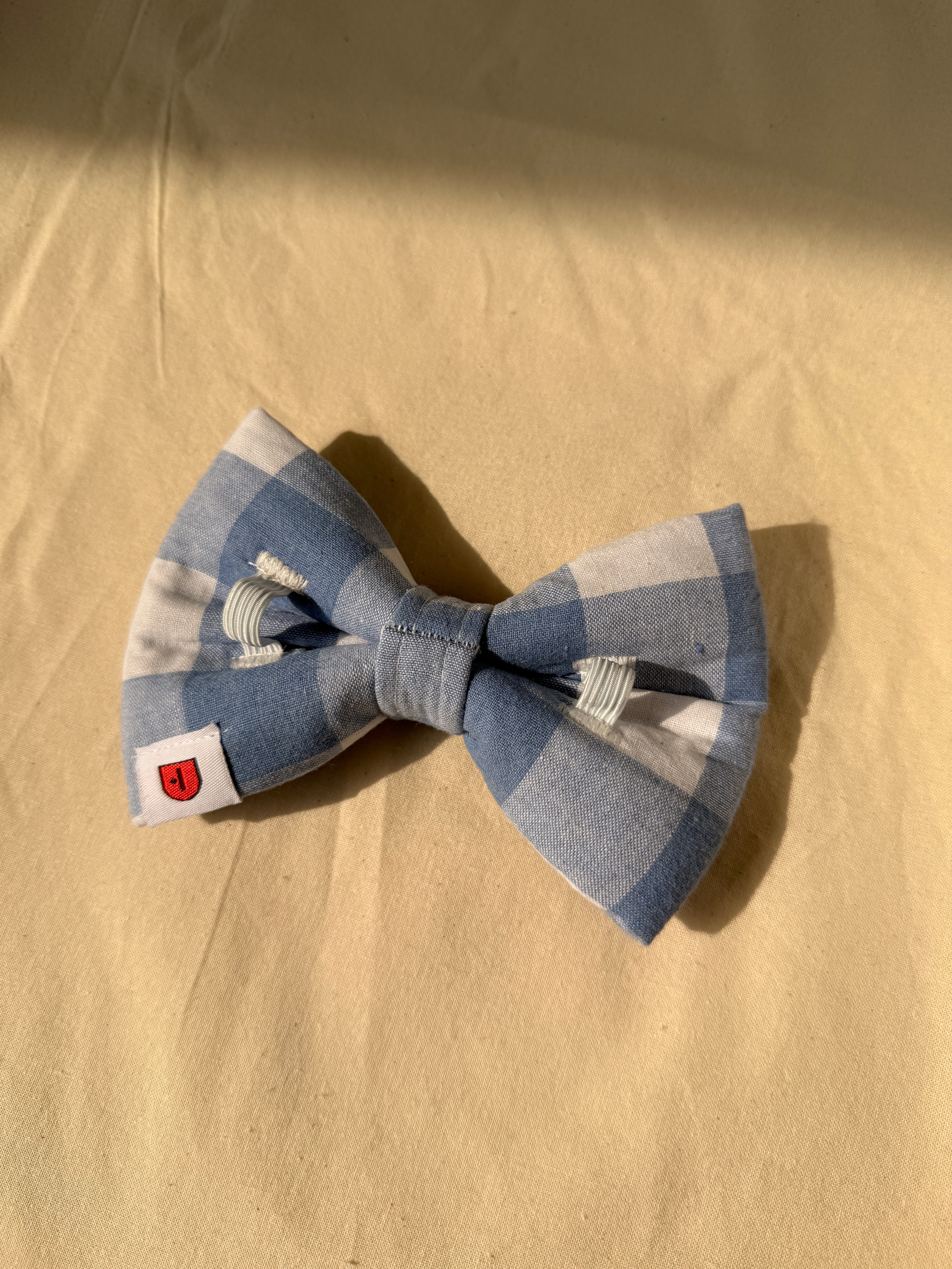 Statement Gingham Bow Tie