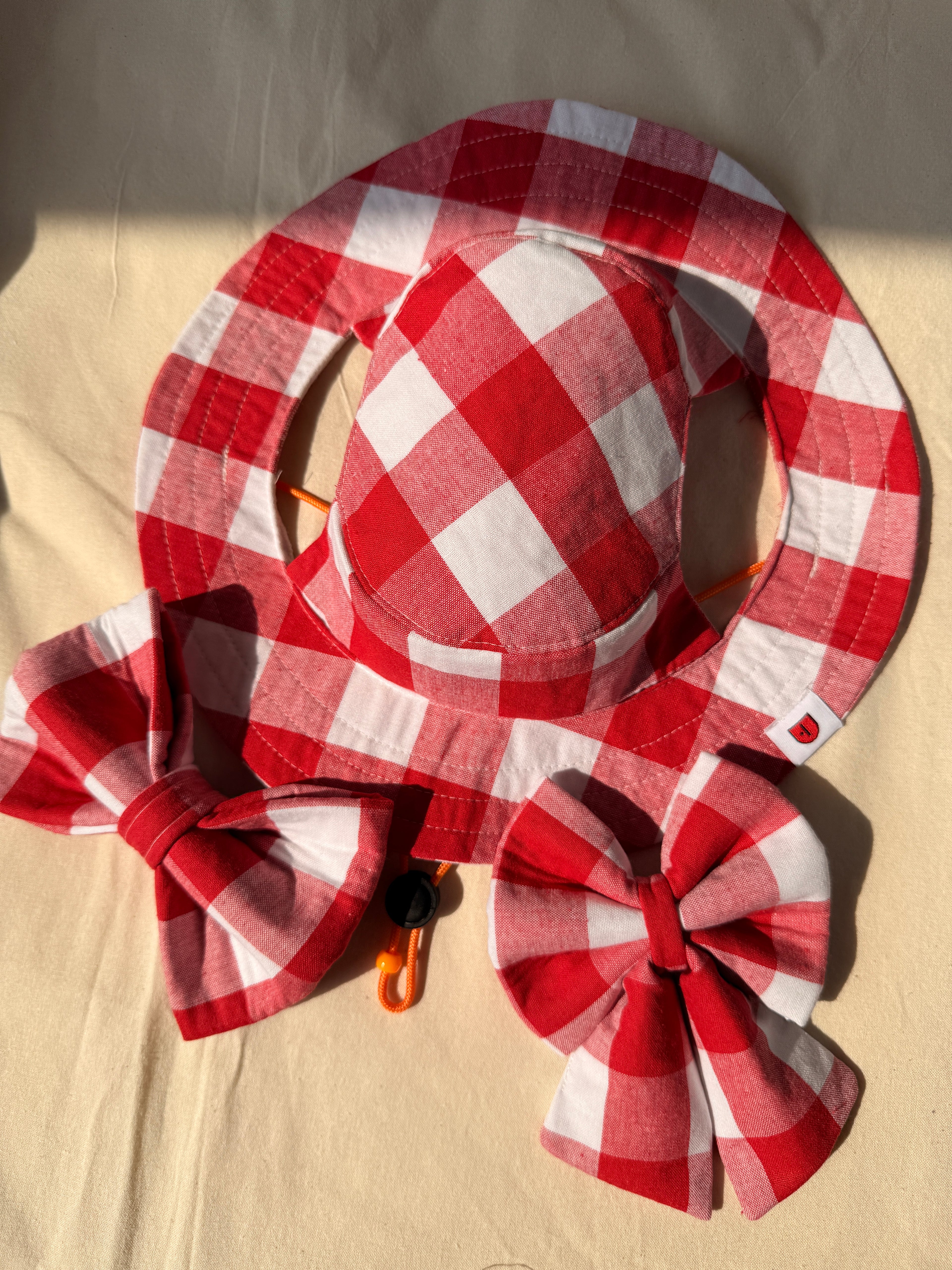 Statement Gingham Bucket Hat
