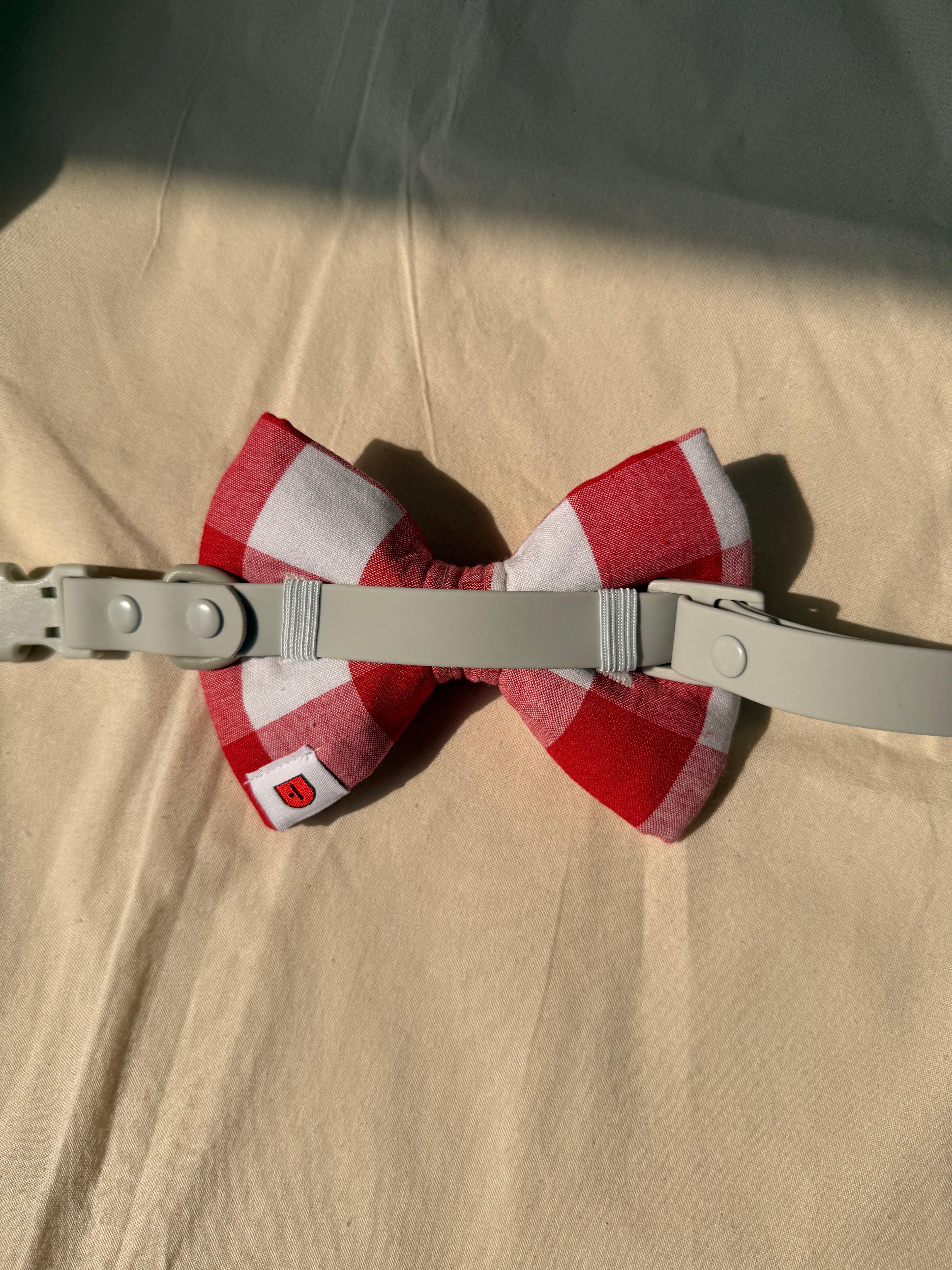 Statement Gingham Bow Tie